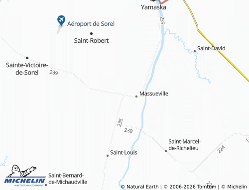 Kaart MICHELIN Saint-Aimé - ViaMichelin