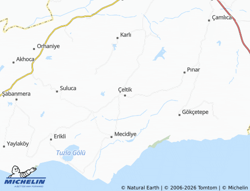 Mappa MICHELIN Çeltik - ViaMichelin