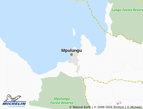 Mapa MICHELIN Mpulungu - ViaMichelin