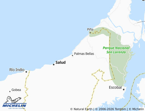 MICHELIN-Landkarte Palmas Bellas - ViaMichelin