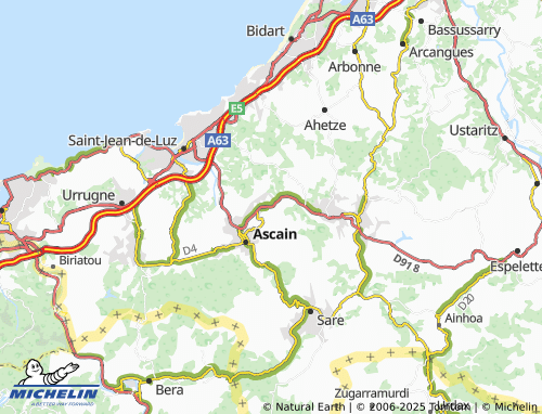MICHELIN Helbarrun map - ViaMichelin