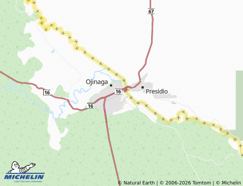 MICHELIN San José map - ViaMichelin