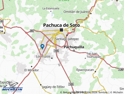 MICHELIN Colinas de Plata map - ViaMichelin