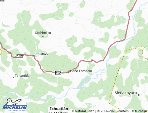 Mappa MICHELIN Ahuacapa II - ViaMichelin