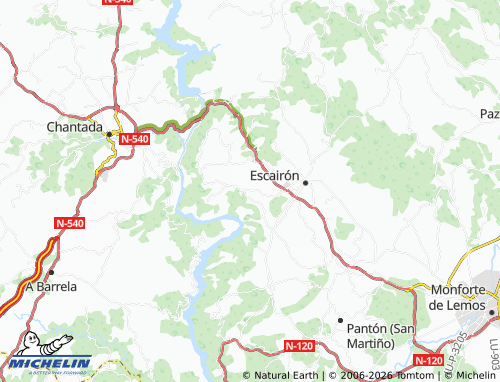 MICHELIN Mularedo map - ViaMichelin