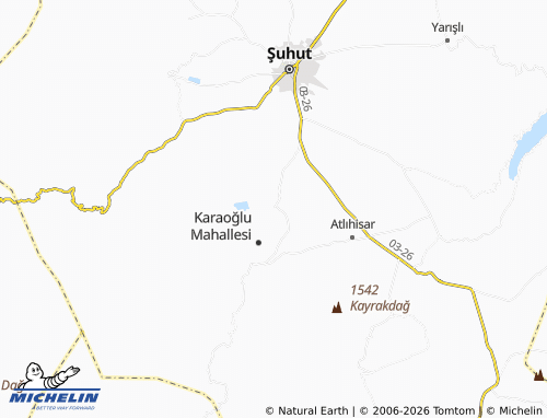 Mappa MICHELIN Kayabelen - ViaMichelin