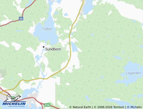 Mappa MICHELIN Karlsbyheden - ViaMichelin
