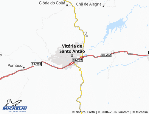 MICHELIN Redenção map - ViaMichelin