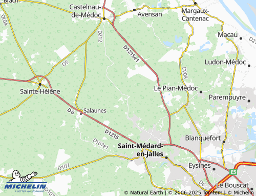 Carte MICHELIN Segonnes - ViaMichelin