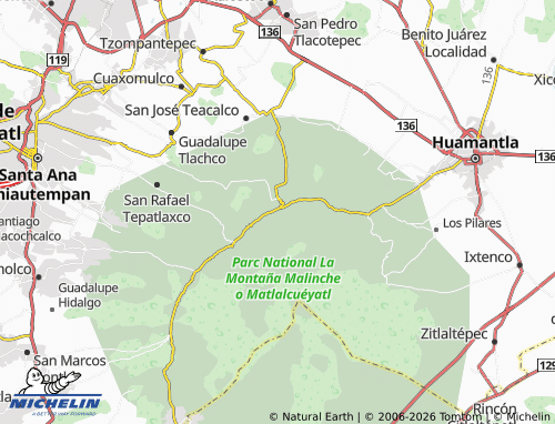 Mappa MICHELIN Faustiniano Mendieta Águila - ViaMichelin