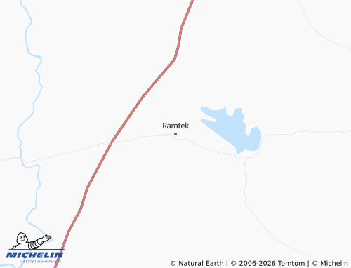 MICHELIN Ramtek map - ViaMichelin