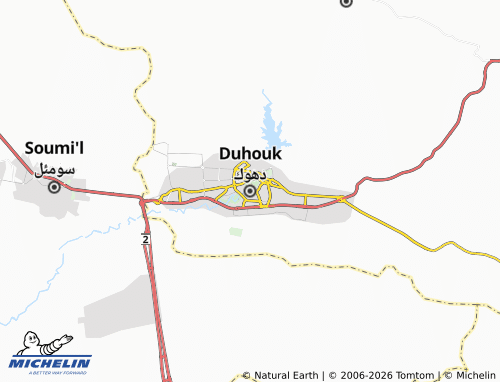 Carte MICHELIN Duhouk - ViaMichelin