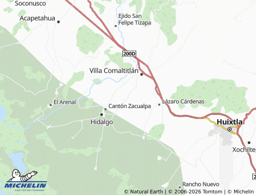 Mappa MICHELIN Santa Cruz La Unión - ViaMichelin