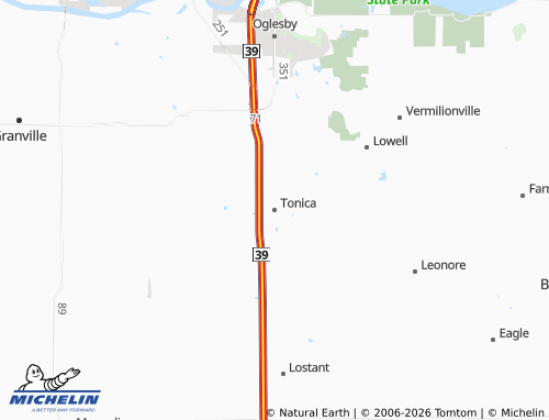 Mappa MICHELIN Tonica - ViaMichelin