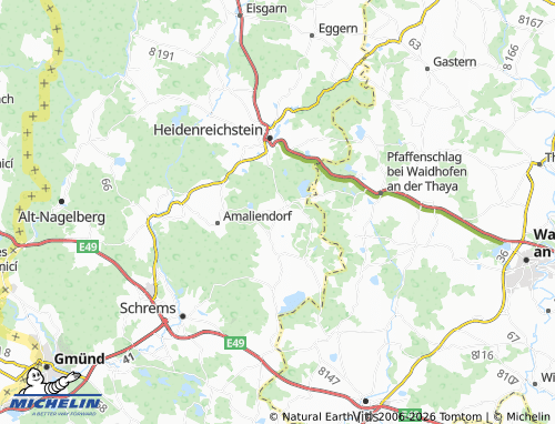 MICHELIN Seyfrieds map - ViaMichelin