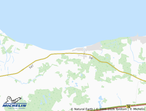 MICHELIN-Landkarte Hegedal - ViaMichelin