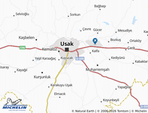Mappa MICHELIN Atatürk - ViaMichelin