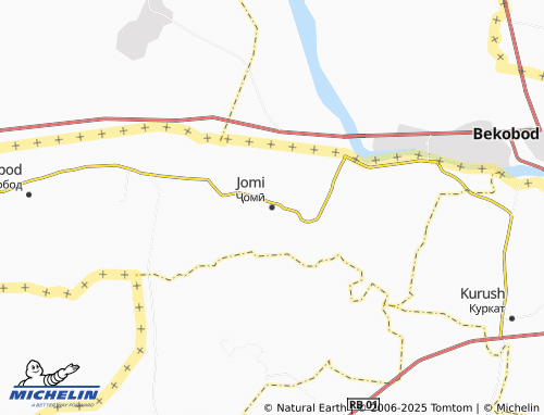 MICHELIN Jomi map - ViaMichelin