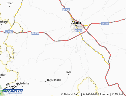 Mapa MICHELIN Değirmendere - ViaMichelin