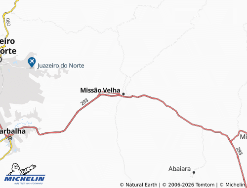 Mapa MICHELIN Missão Velha - ViaMichelin