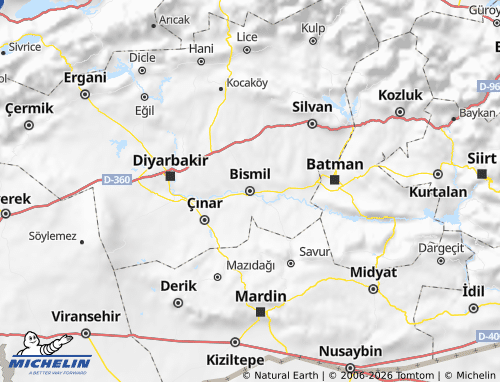 Mappa MICHELIN Bismil - ViaMichelin