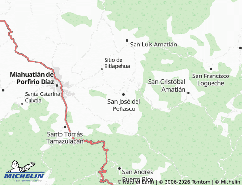 Mappa MICHELIN Primero - ViaMichelin