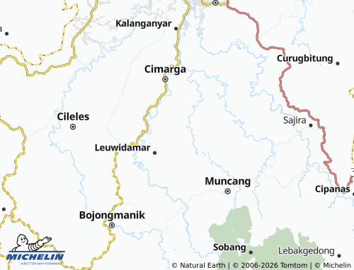 MICHELIN Jayamanik map - ViaMichelin