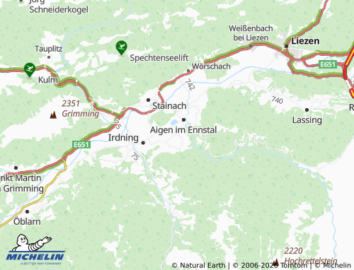 MICHELIN Lantschern map - ViaMichelin