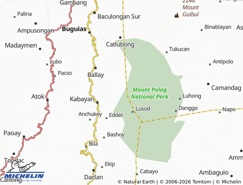 MICHELIN Tawangan map - ViaMichelin