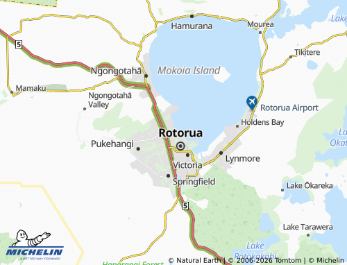 Mapa MICHELIN Koutu - ViaMichelin