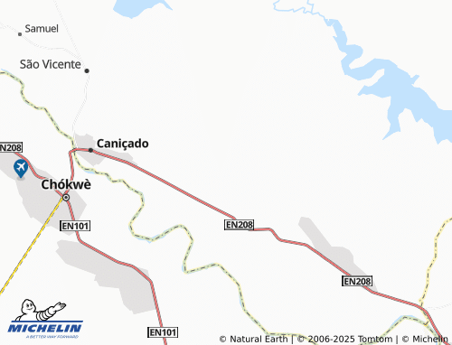 MICHELIN Noanfilua map - ViaMichelin