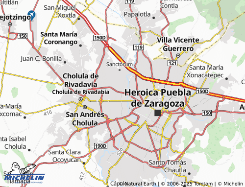 Mappa MICHELIN Arboledas de Zavaleta - ViaMichelin
