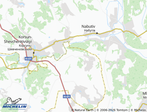 Mapa MICHELIN Vil'khivchyk - ViaMichelin