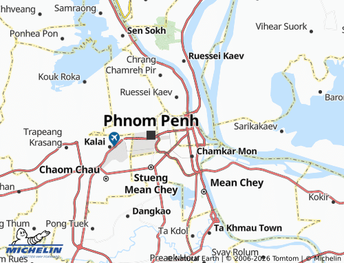 Kaart MICHELIN Phsar Depou Muoy - ViaMichelin
