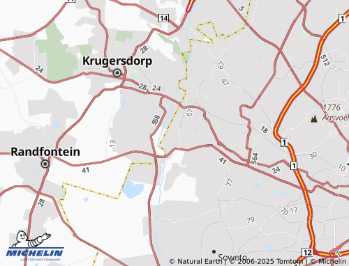 MICHELIN Culembeeck Agricultural Holdings Extension 1 map - ViaMichelin