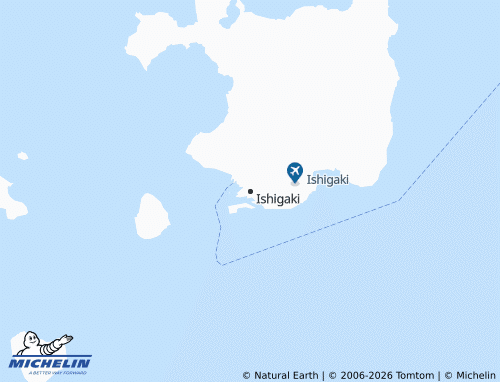 Kaart MICHELIN Ishigaki - ViaMichelin