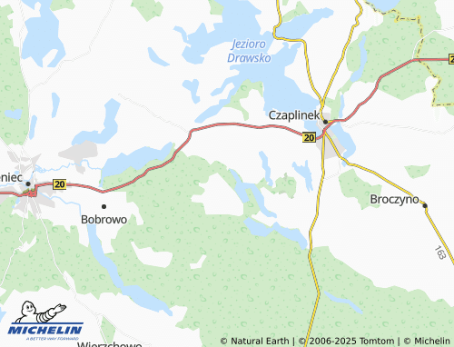 MICHELIN Wrzoski map - ViaMichelin