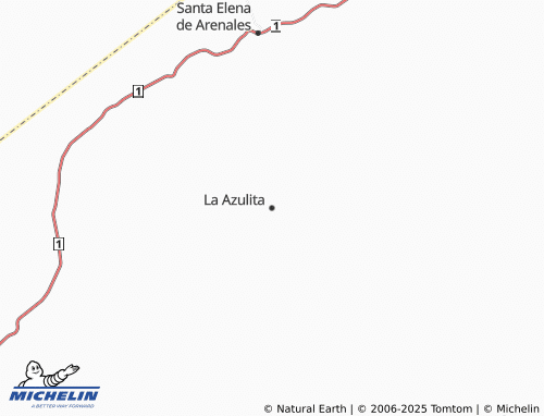 MICHELIN La Azulita map - ViaMichelin