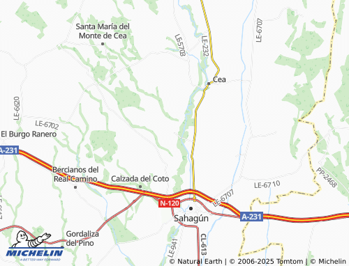 MICHELIN Villamol map - ViaMichelin