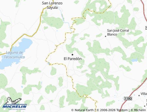 Kaart MICHELIN San Claudio - ViaMichelin