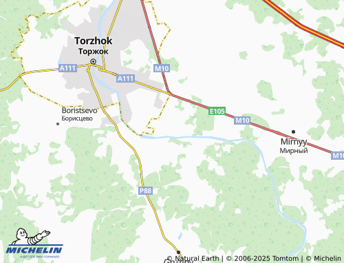 MICHELIN Vnukovo map - ViaMichelin