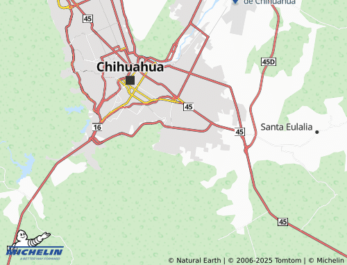 MICHELIN 27 de Noviembre map - ViaMichelin