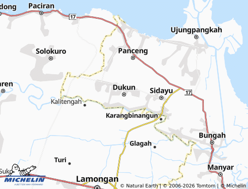 Kaart MICHELIN Dukun - ViaMichelin