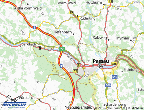 Mapa MICHELIN Donauhof - ViaMichelin