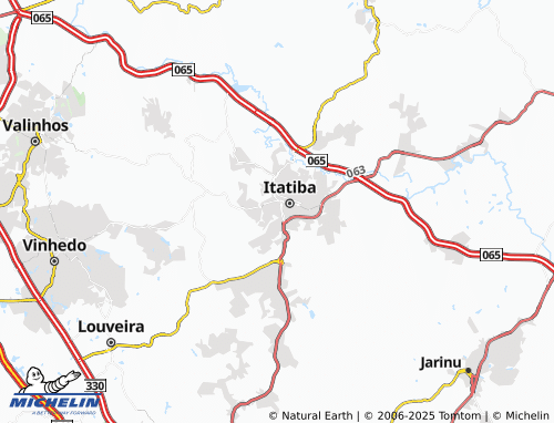 MICHELIN Vila Bela Vista map - ViaMichelin
