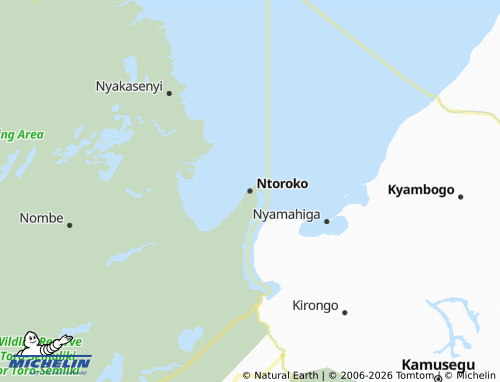 Mappa MICHELIN Ntoroko - ViaMichelin