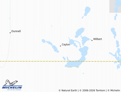Carte MICHELIN Ceylon - ViaMichelin