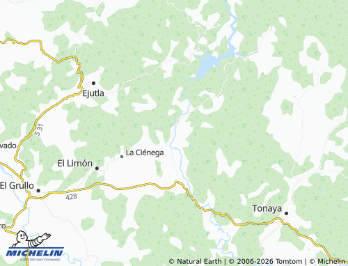 Mappa MICHELIN San Miguel de Hidalgo - ViaMichelin