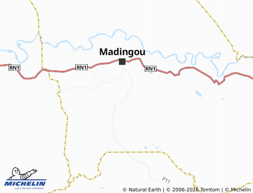 Mapa MICHELIN Nkieni - ViaMichelin