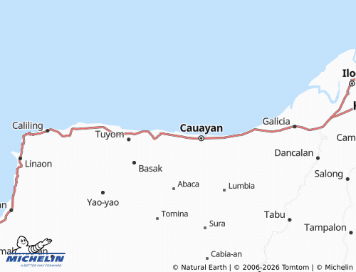 Mappa MICHELIN Man-Uling - ViaMichelin